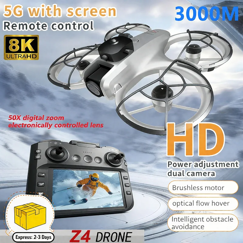 Dji Drone Mini 4 Pro - Nouveau Drone MINI Z4 4K Professionnel