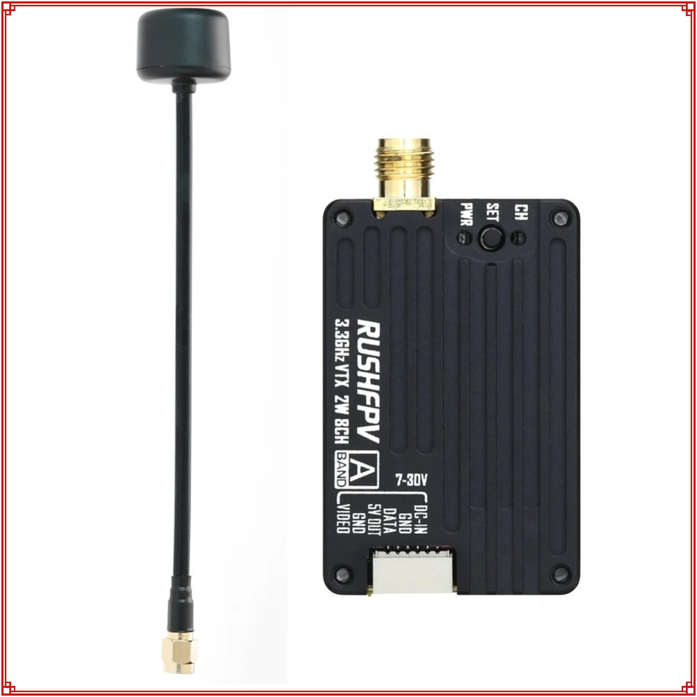 Fpv Drone Vtx - Nouveau 2026 RUSHFPV 3.3G 2W VTX