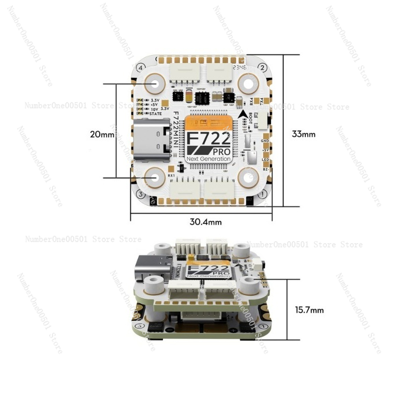 GOKU F722 PRO V2 MPU6000 Fligh - Betaflight Fc F7 avis et prix