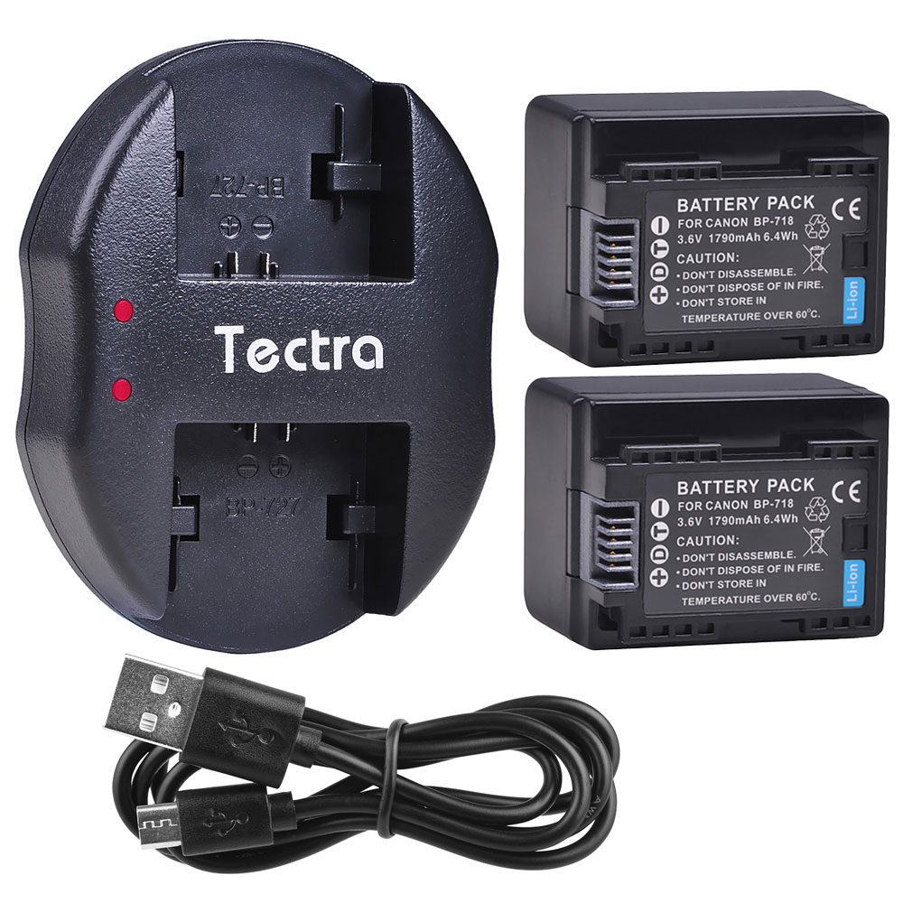 2 pièces 1790mAh BP-718 BP718  - Canon Camera Eos R50 avis et prix