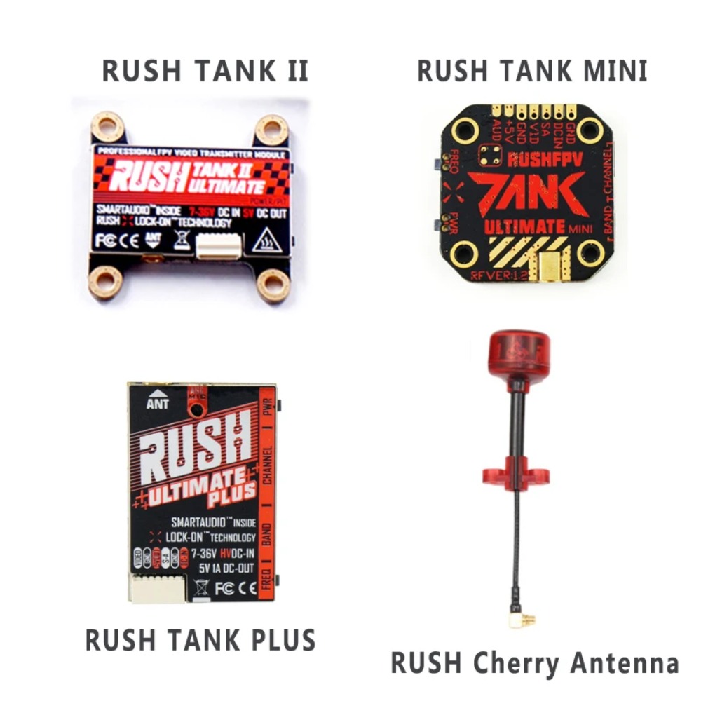 Émetteur vidéo RUSH TANK Ultim - Fpv Drone Vtx avis et prix